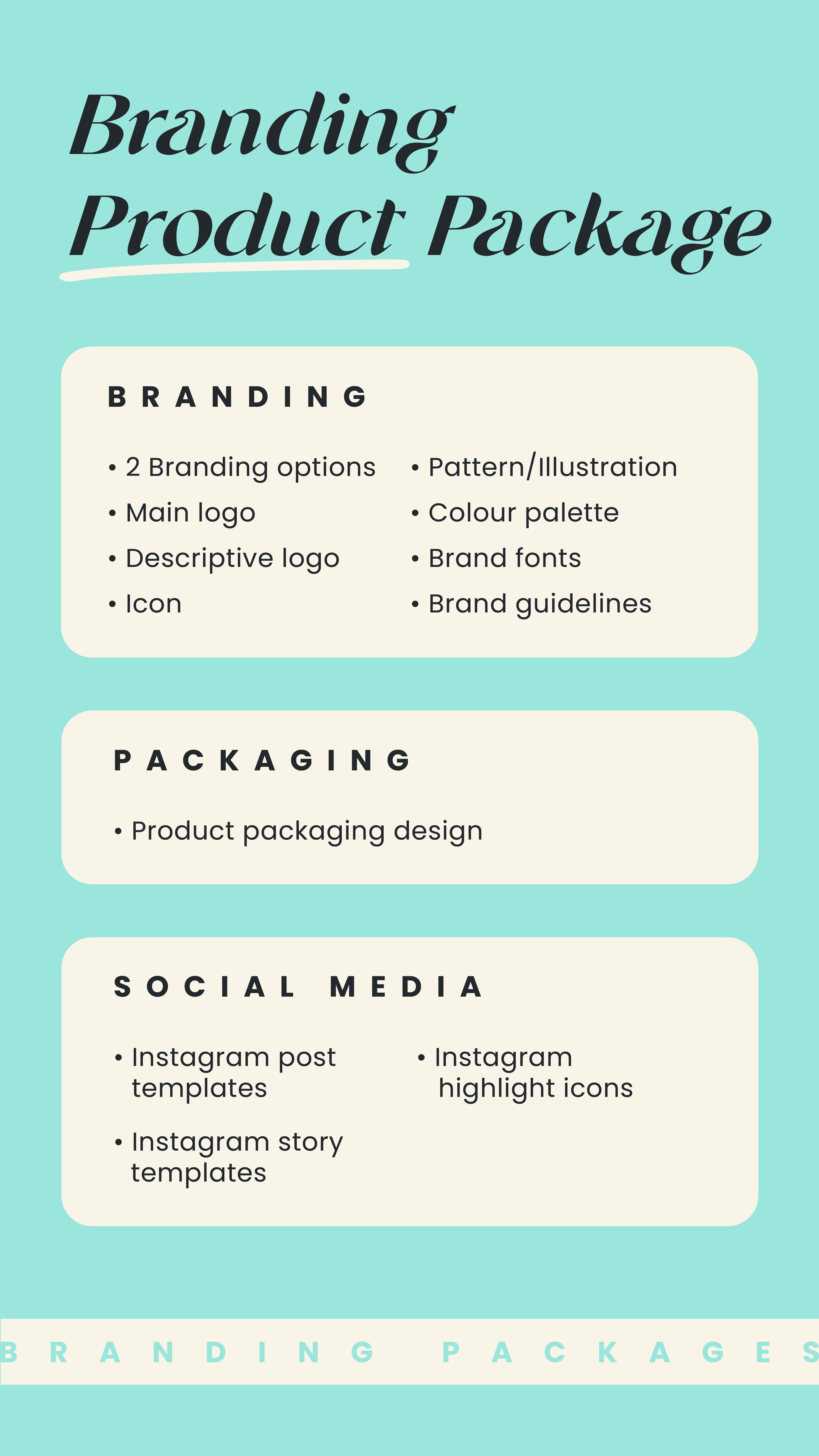 Branding Product Package